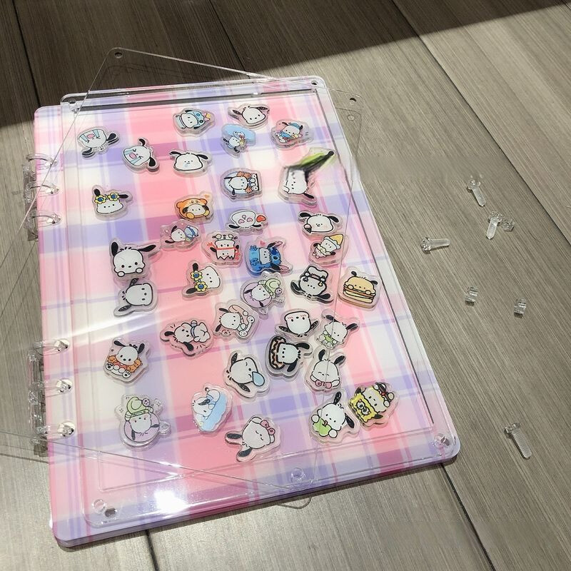 カラーシェイカーノート｜A7・アクリル・2.1/3.1mmシェイカーおすすめ・シェイカー入れ・手帳・DIYノート・可愛い|undefined