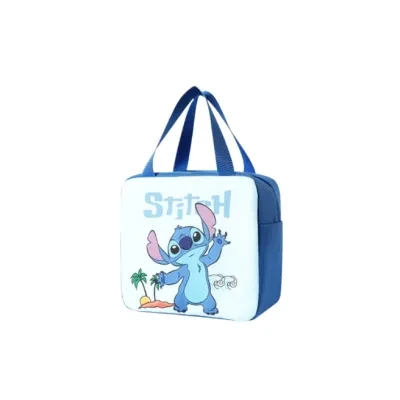 「MESUCA&Disney」保温弁当バッグ｜ストロベリーベア・厚手アルミ袋・学生用・手提げタイプ・かわいい・ディズニー正規品
