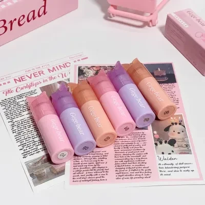 Gege bearリップグロス｜ミラー・カップにつかない・可愛い