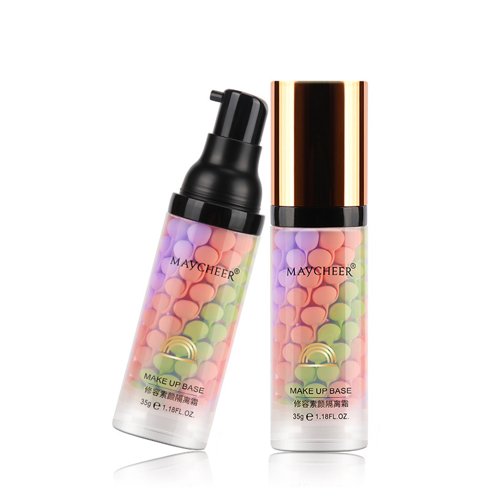 MAYCHEER 化粧下地｜三色・保湿・さっぱり・肌にフィットする