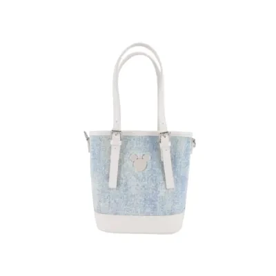 「MESUCA&Disney」トートバッグ｜デニム・ショルダーバッグ・ハンドル・斜め掛け・多用途・新作・ディズニー正規品