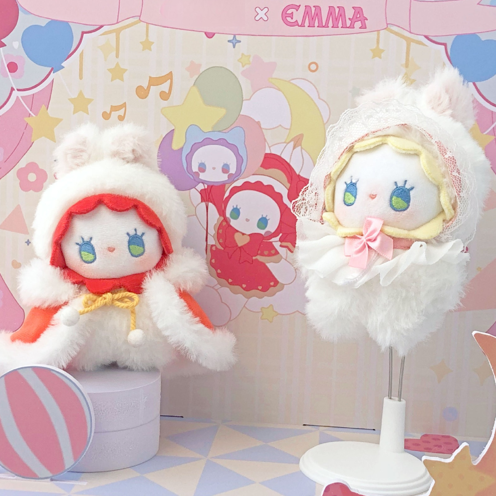 【EMMA】10cm綿製人形・秘境の森・ぬいぐるみ・置物・かわいい・森ガール・癒し系・ギフト|undefined