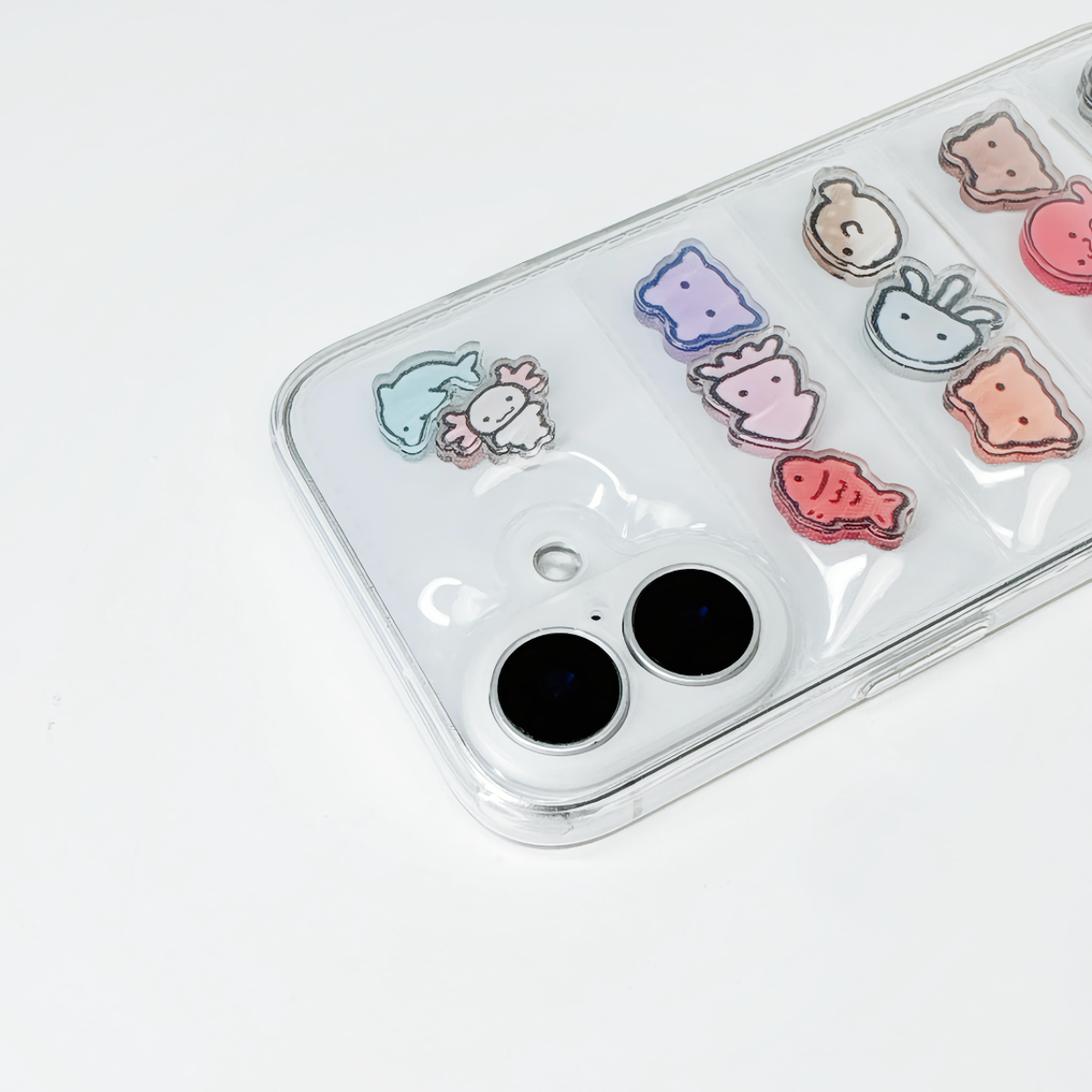 5段ぽこぽこスマホケース｜2.1mm厚さシェイカーおすすめ・保護カバー・落下防止・iPhone対応・シェイカーケース|undefined