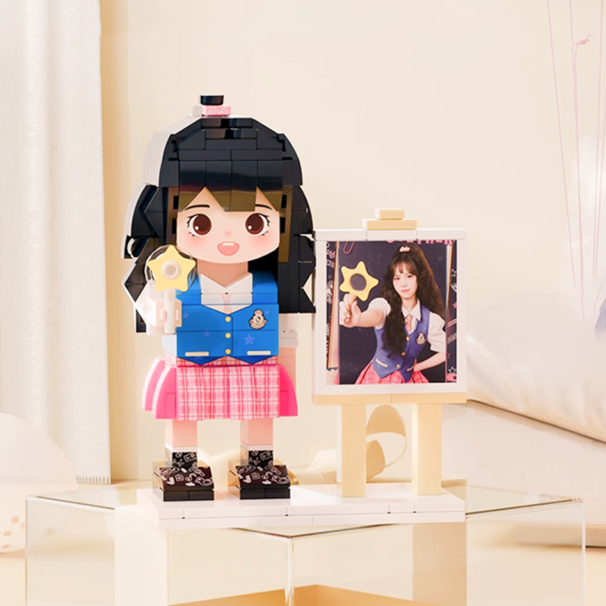 ブロック人形｜写真でデザイン・ミニ・思い出を形に・ギフト・推し活・記念日|undefined