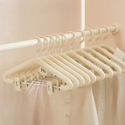 ハンガー｜無痕・滑り止め・プラスチック・太め・衣類・香り付き