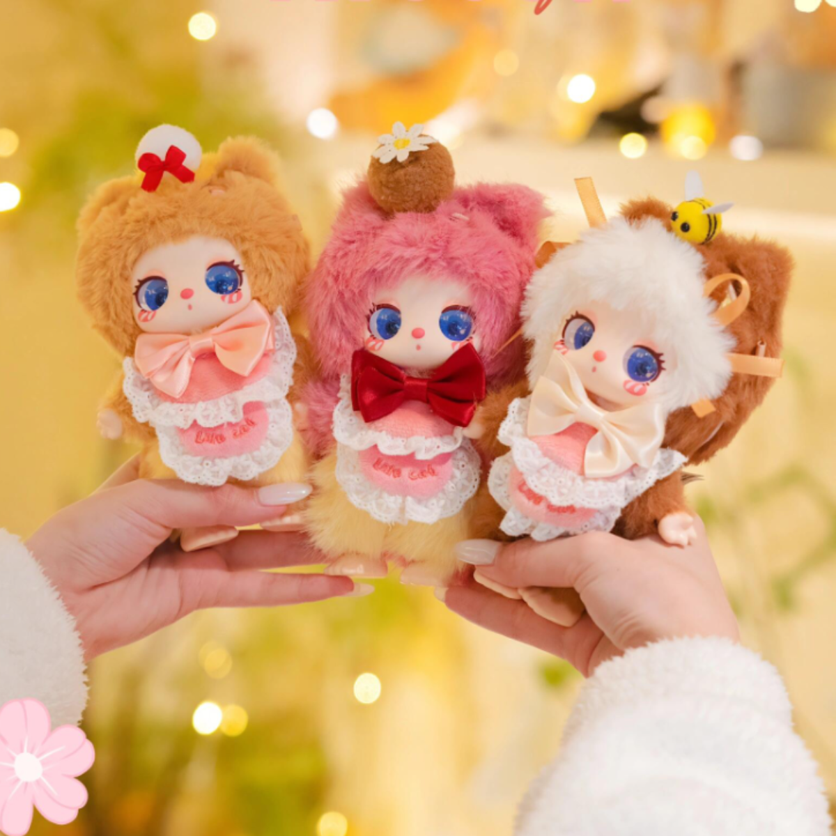 【BABY THREE】Lilla’s Chef Kittenシリーズ・ブラインドボックス・リラシェフにゃんこ​・ぬいぐるみ・猫シリーズ・デザートモチーフ|undefined