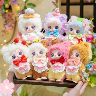 【BABY THREE】Lilla’s Chef Kittenシリーズ・ブラインドボックス・リラシェフにゃんこ​・ぬいぐるみ・猫シリーズ・デザートモチーフ