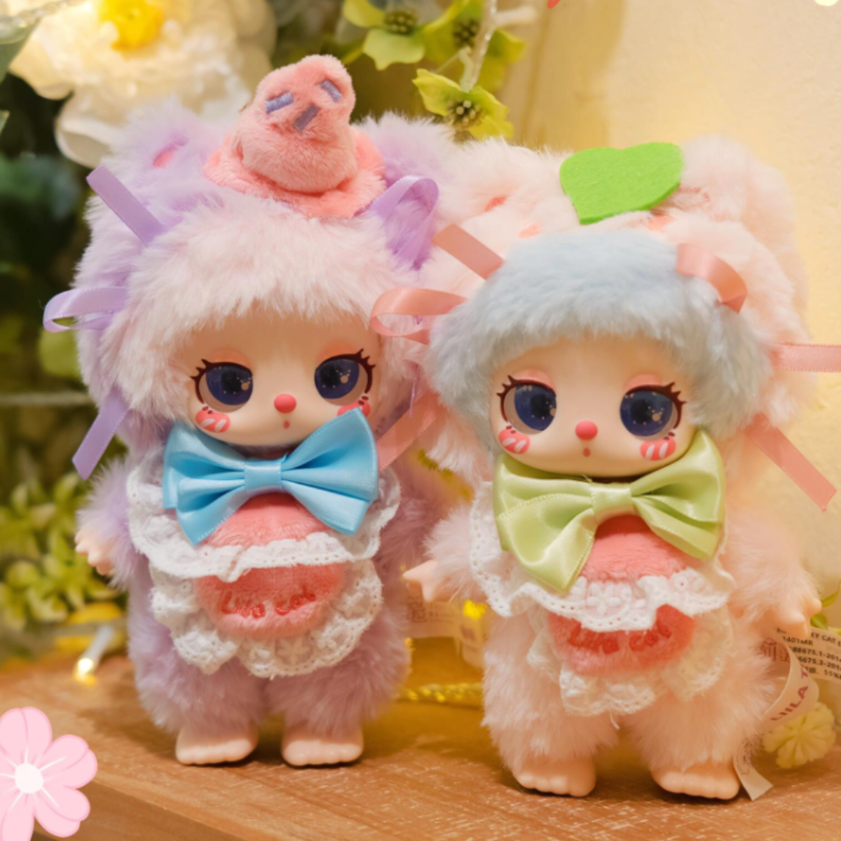 【BABY THREE】Lilla’s Chef Kittenシリーズ・ブラインドボックス・リラシェフにゃんこ​・ぬいぐるみ・猫シリーズ・デザートモチーフ|undefined