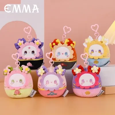 【Emma・Tumbler芳香キーホルダーシリーズ】秘境の森・ふわもこ香りだるま・ブラインドボックス・ぬいぐるみ