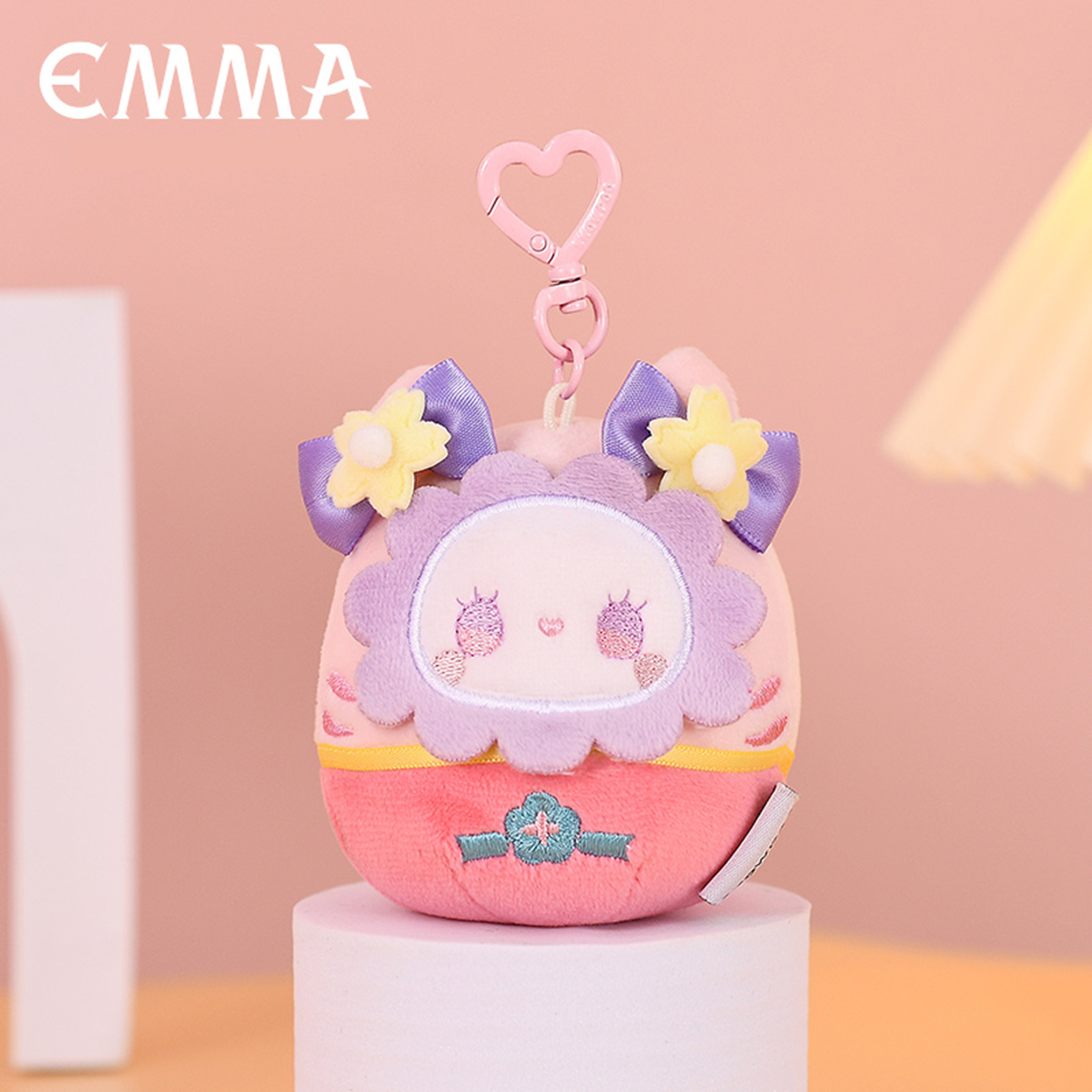 【Emma・Tumbler芳香キーホルダーシリーズ】秘境の森・ふわもこ香りだるま・ブラインドボックス・ぬいぐるみ|undefined