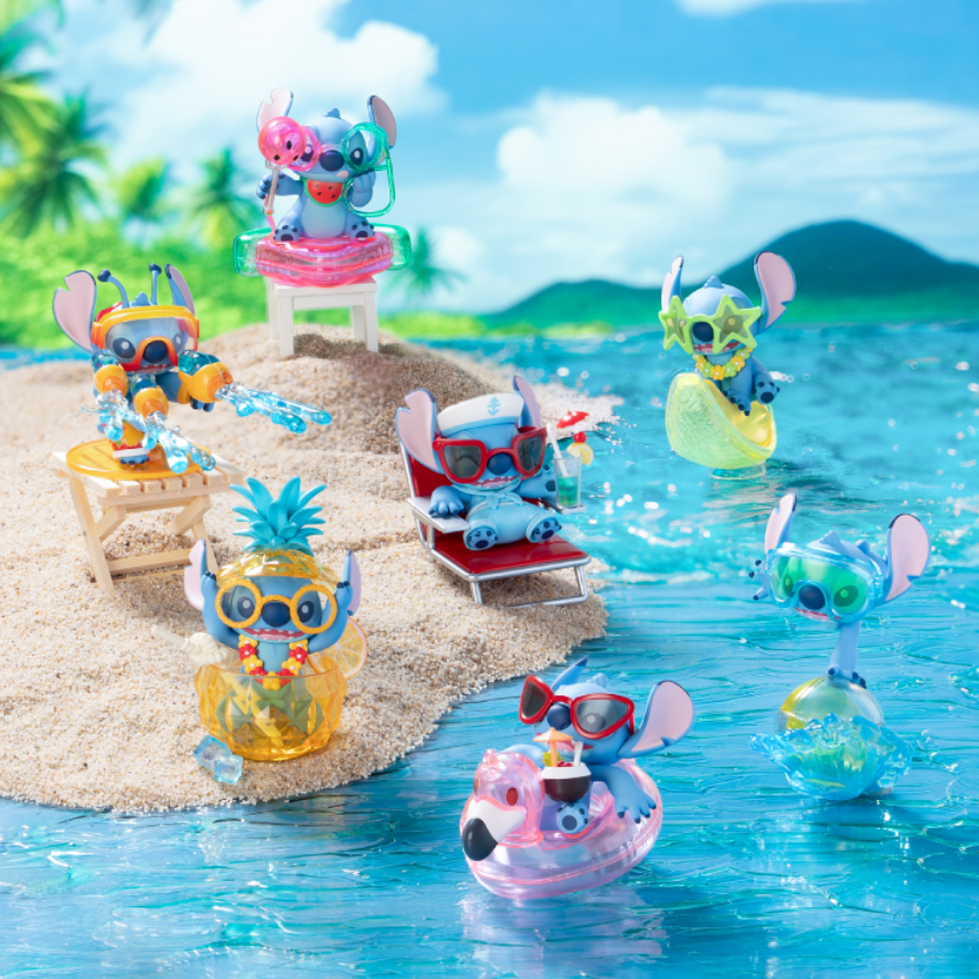 【Disney×TOPTOY】スティッチ・サマーフェスシリーズ・フィギュア・ブラインドボックス・夏祭りシリーズ・かわいい・おしゃれ|undefined