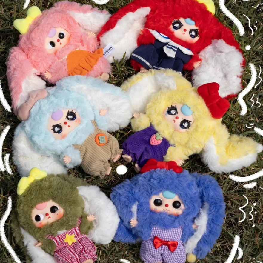 【BABY THREE】マカロンうさぎちゃん2.0シリーズ・ブラインドボックス・ぬいぐるみ・かわいい|undefined