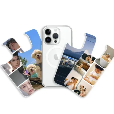 オリジナル背面カバー着脱式スマホケース｜MagSafe対応・カバー交換可能・5M落下保護・4.5レベル黄変防止