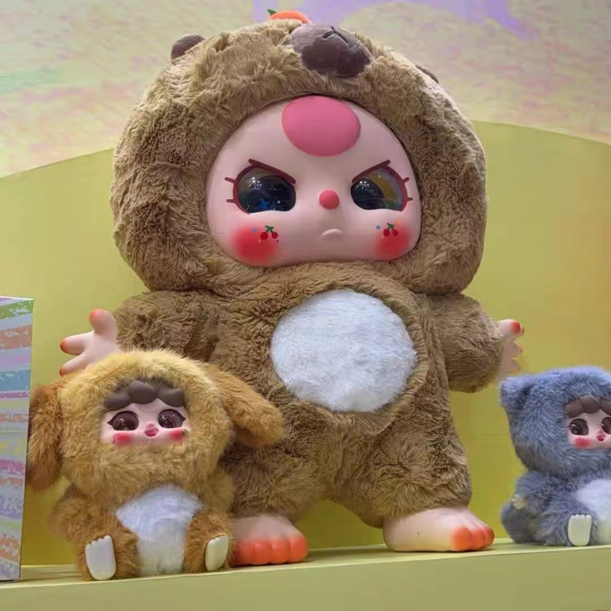【ベビースリー1000％・1個】ブラインドボックス・ぬいぐるみ|undefined