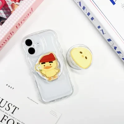 レジンスマホグリップ｜カスタム可能・スタンドとしても使用可能・360度回転可能・高さは3段階で調整可能