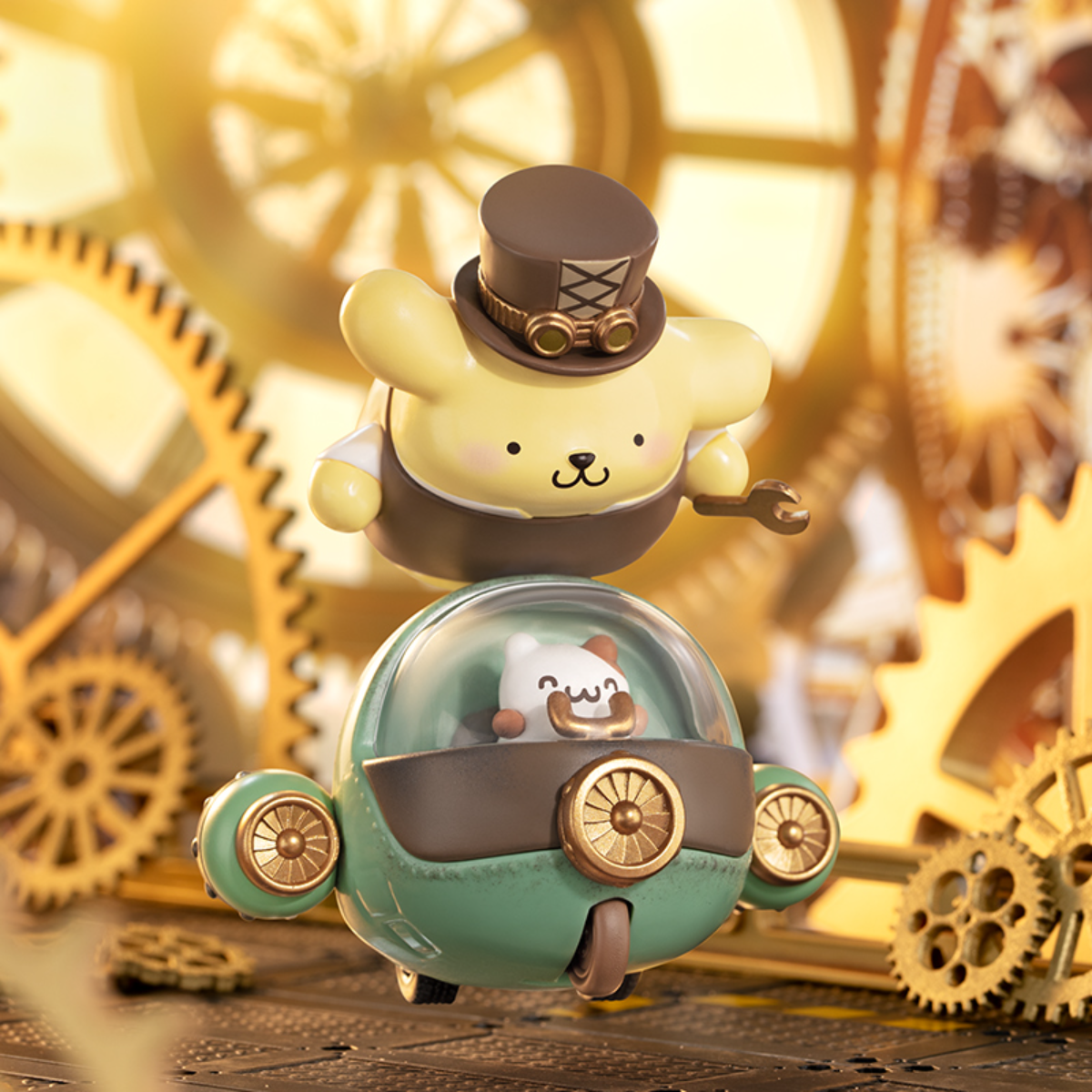 【Sanrio×TOPTOY】サンリオ・スチームパンクシリーズ・サンリオファミリー・ハローキティ・シナモロール・ポムポムプリン・ポチャッコ・マイメロディ・クロミ・Sanrio・サンリオ・さんりお|undefined