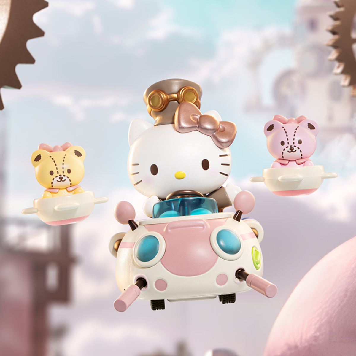 【Sanrio×TOPTOY】サンリオ・スチームパンクシリーズ・サンリオファミリー・ハローキティ・シナモロール・ポムポムプリン・ポチャッコ・マイメロディ・クロミ・Sanrio・サンリオ・さんりお|undefined