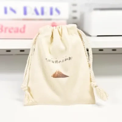 オリジナルミニ巾着｜厚手・持ち運び便利・小物の収納・ギフト用ラッピング