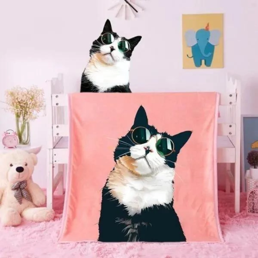オリジナルフランネル毛布・あの子の写真でカスタムブランケットを作ろう！・片面プリント|undefined