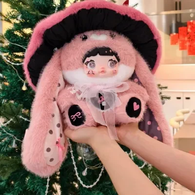 【Nommi・キノコ帽子シリーズ】400％・ブラインドボックス・ぬいぐるみ・可愛い・7種類・シークレット
