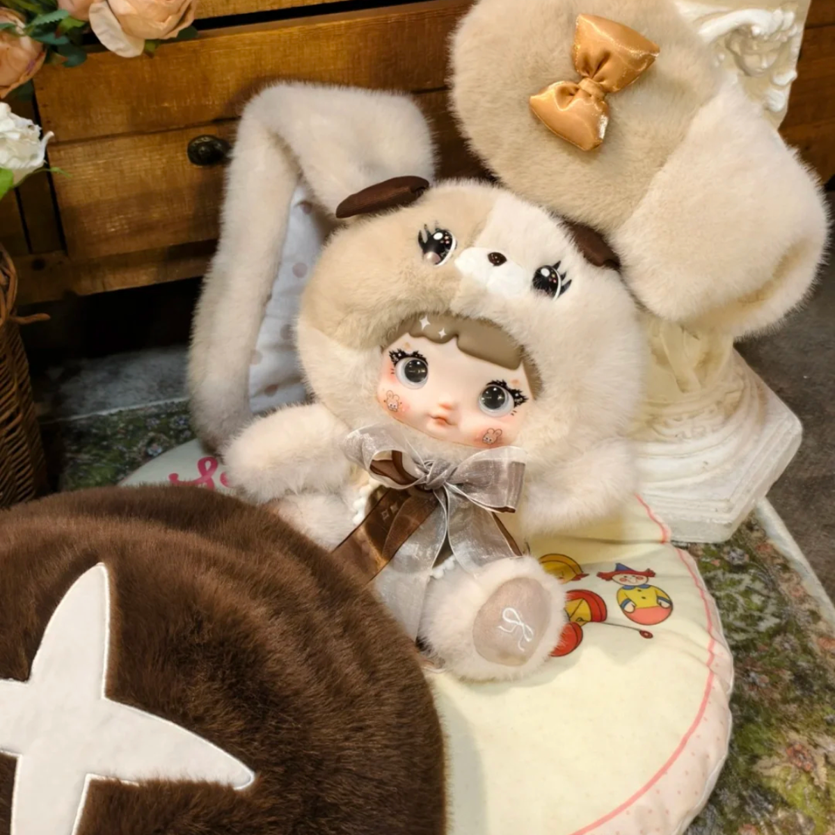 【Nommi・キノコ帽子シリーズ】400％・ブラインドボックス・ぬいぐるみ・可愛い・7種類・シークレット|undefined