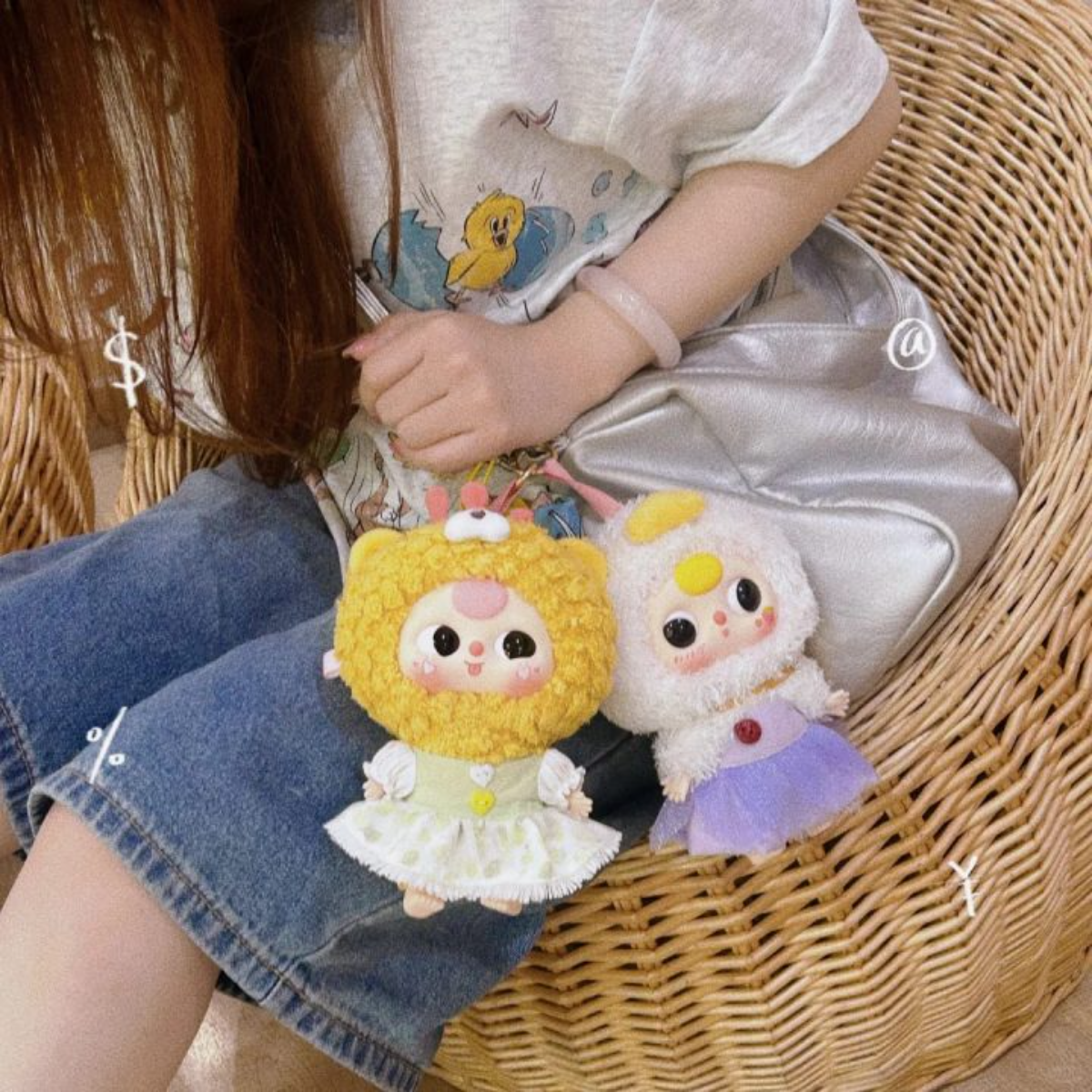 【BABY THREE】童話幼稚園シリーズ・ブラインドボックス・トレンドトイ・ギフト・かわいいぬいぐるみ|undefined