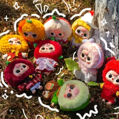 【BABY THREE】かわいい・おもちゃ・プレゼント・お土産・サプライズ・キーホルダー・ブラインドボックス・ドリームテーマ・ソフトトイ・愛らしい・ギフトに最適