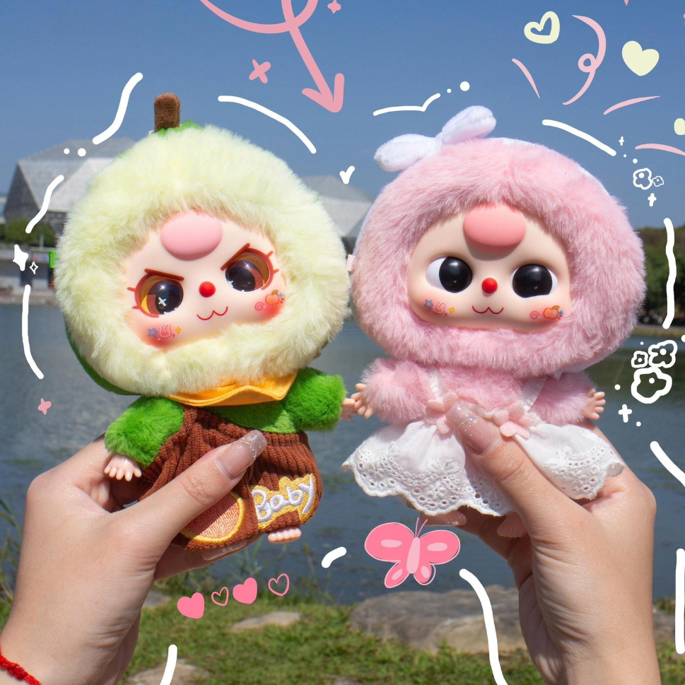 【BABY THREE】かわいい・おもちゃ・プレゼント・お土産・サプライズ・キーホルダー・ブラインドボックス・ドリームテーマ・ソフトトイ・愛らしい・ギフトに最適|undefined