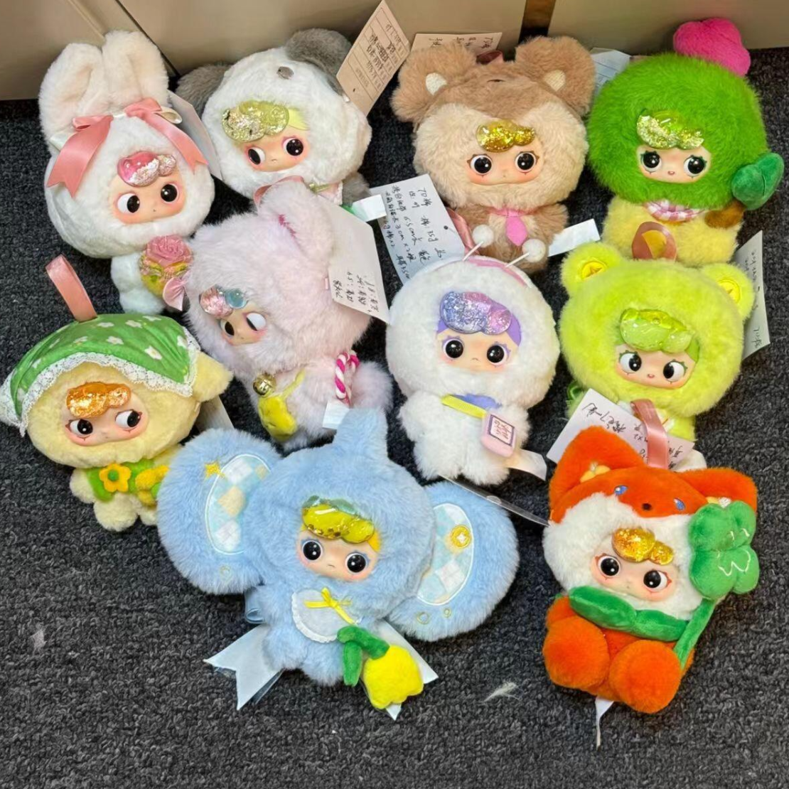【OOちゃん】おもちゃ・プレゼント・お土産・サプライズ・ブラインドボックス・ふわふわ・かわいい・置き物|undefined