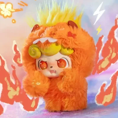 【EMOTIONAL HAIRY MONSTER】プレゼント・お土産・サプライズ・かわいい・おもちゃ・Qちゃん シリーズ・ブラインドボックス・置き物