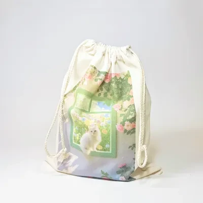 特大オリジナル巾着袋｜30×39cm・特大サイズ・たっぷり収納・体操着入れ・靴入れ