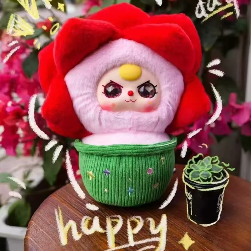 【BABY THREE】 小さな鉢植えシリーズ・ブラインドボックス・置き物・飾り物・かわいい・プレゼント・お土産・サプライズ|undefined
