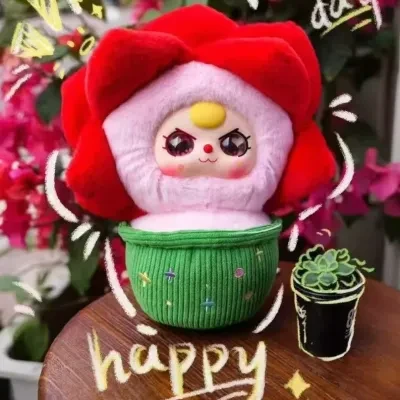 【BABY THREE】 小さな鉢植えシリーズ・ブラインドボックス・置き物・飾り物・かわいい・プレゼント・お土産・サプライズ