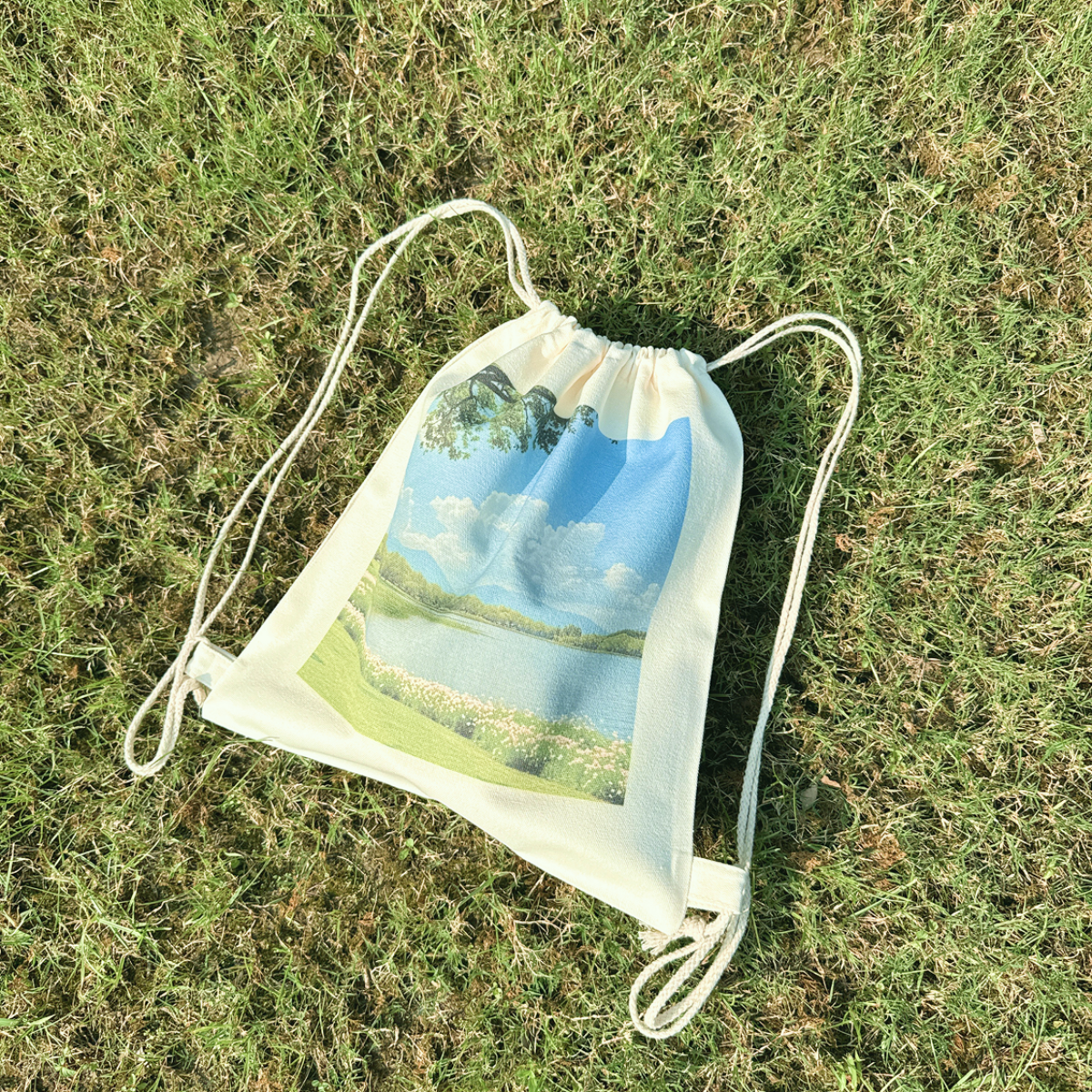 オリジナルナップサック｜リュックサック・巾着袋・35×40cm・軽量・コンパクト・シンプル・カジュアル|undefined