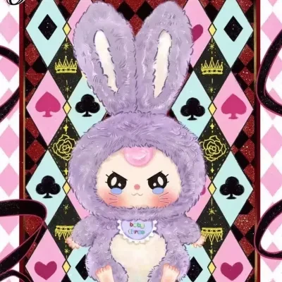 【BABY THREE】リリータウンシリーズ・おもちゃ・ウサギ模様・かわいい・置き物・ふわふわ・プレゼント・お土産・サプライズ・ランダムボックス
