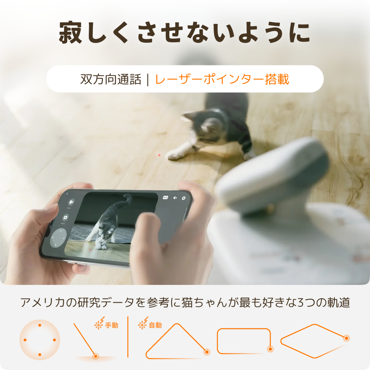 【HHOLOVE日本大人気】O Sitter猫用スマートコンパニオンロボット ｜ AI・カメラ付・犬、猫留守番・双方向会話・自動給餌器 ・wifi対応|undefined