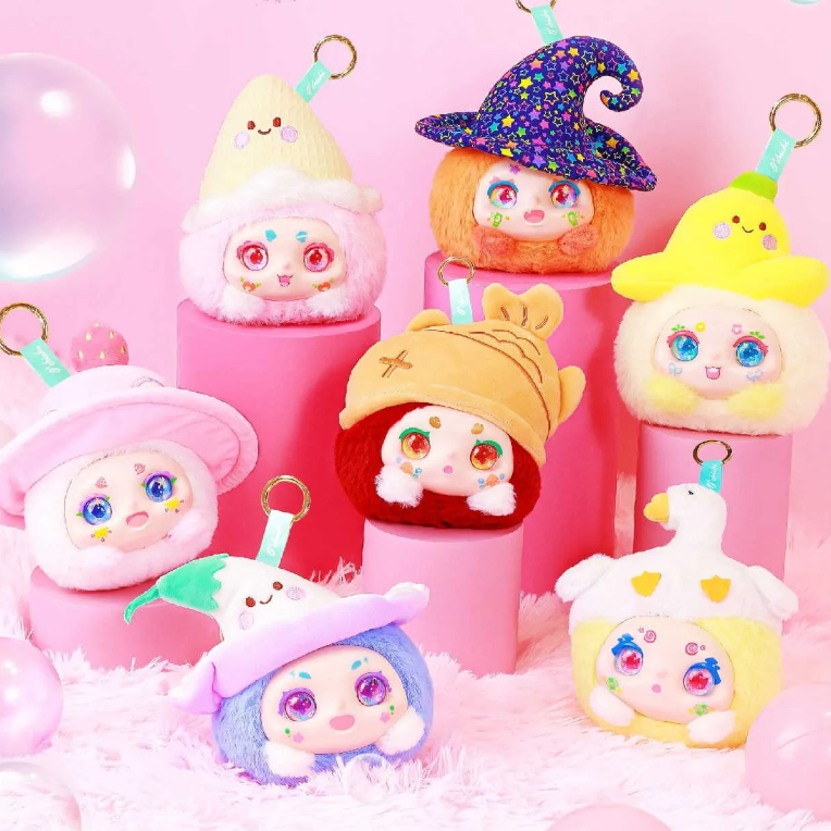 【KIMMON】帽子バブル奇夢生物シリーズ・おもちゃ・置き物・かわいい・わくわく・おしゃれ・プレゼント・お土産・サプライズ・ブラインドボックス|undefined