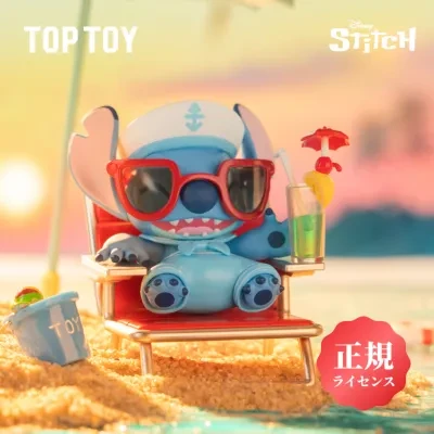 【Disney×TOPTOY】スティッチ・サマーフェスシリーズ・フィギュア・ブラインドボックス・夏祭りシリーズ・かわいい・おしゃれ・Stitch