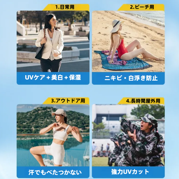 Yaqinuo 日焼け止め｜UVカット・化粧下地・肌に優しい・白浮きしない・べたつかない・みずみずしい・プチプラ|undefined