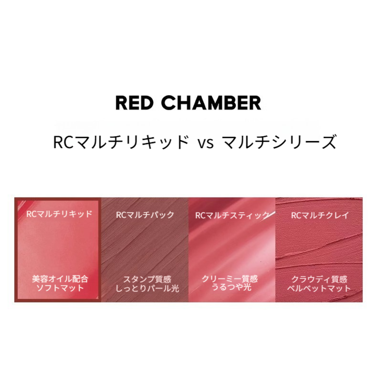 RED CHAMBER リップティント｜チーク・多機能コスメ・深みのある色・春らしい|undefined