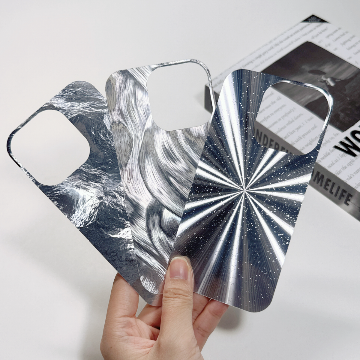 スマホインナーシート｜「1枚」・INS風・背面カード・シェイカースマホケース傷防止背面カード・おしゃれ・iPhonecase 対応|undefined