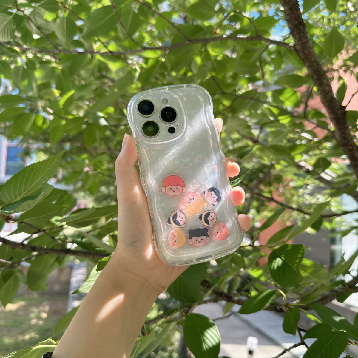 スマホインナーシート｜「1枚」・INS風・背面カード・シェイカースマホケース傷防止背面カード・おしゃれ・iPhonecase 対応|undefined