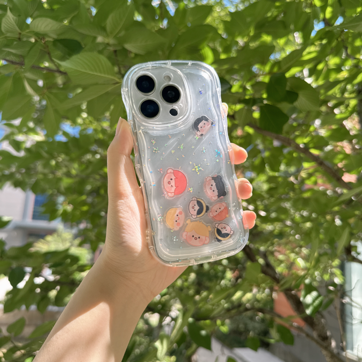 スマホインナーシート｜「1枚」・INS風・背面カード・シェイカースマホケース傷防止背面カード・おしゃれ・iPhonecase 対応|undefined