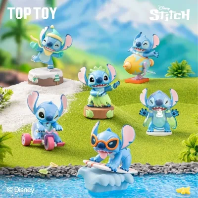 【Disney×TOPTOY】予約販売・スティッチわくわくアクションシリーズ・フィギュア・ブラインドボックス・かわいい・おしゃれ・Stitch