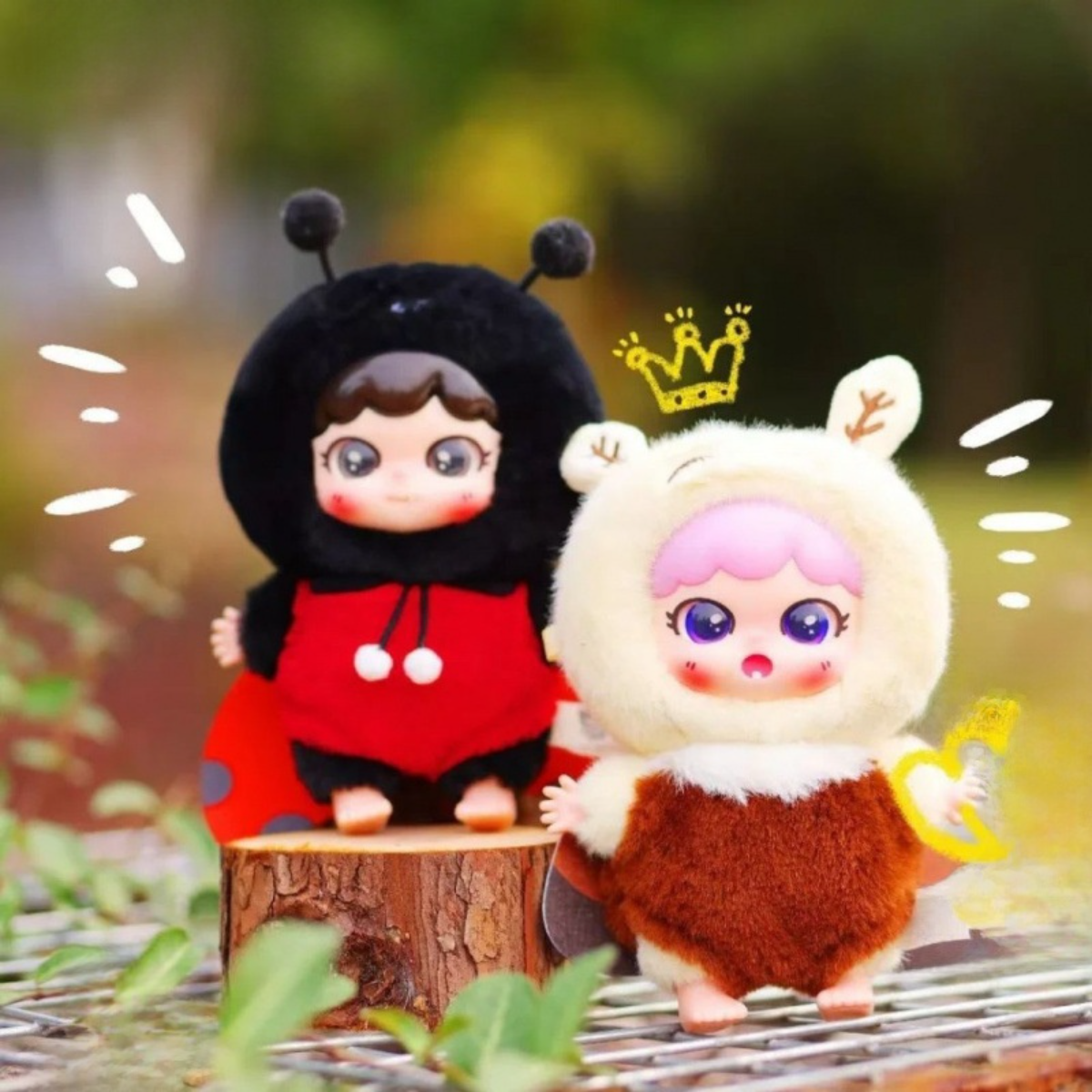 【BABY THREE】ぬいぐるみ・キーホルダー・ブラインドボックス・冒険テーマ・かわいい・トレンド|undefined