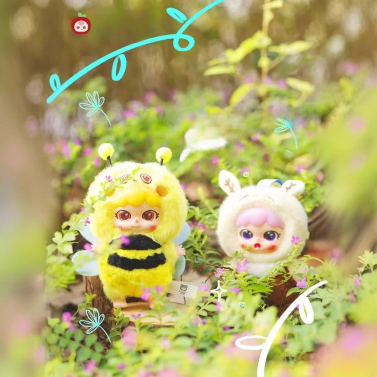 【BABY THREE】ぬいぐるみ・キーホルダー・ブラインドボックス・冒険テーマ・かわいい・トレンド|undefined