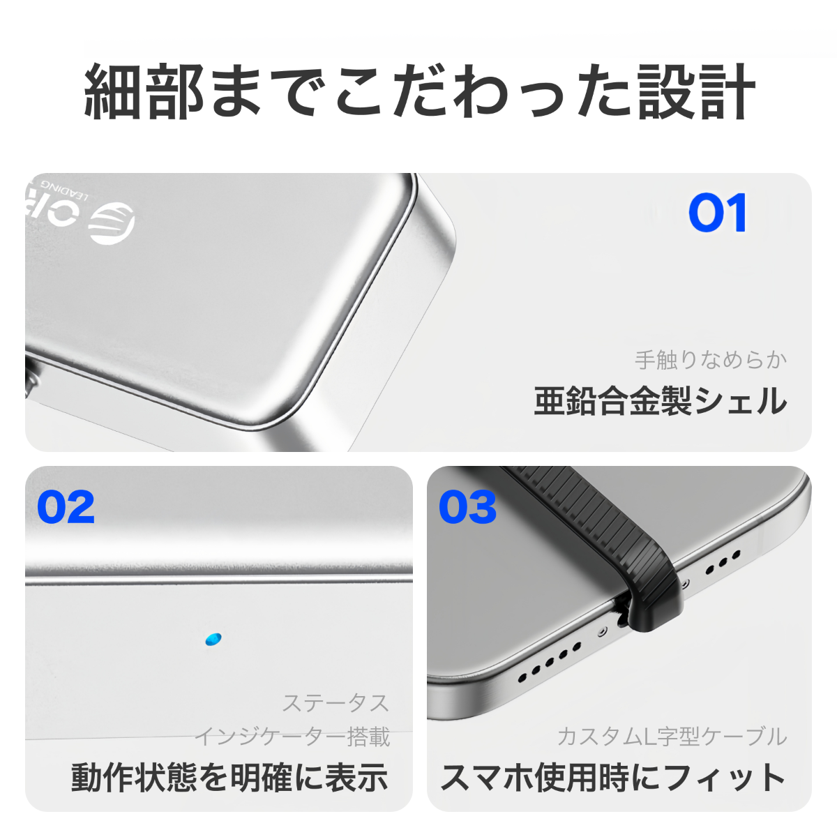 ポータブルSSD｜外付け・バックアップ・64GB・iPhone 16Pro対応・磁気吸着・データ保存に便利・高速転送・PD100W電源供給対応・ポータブルHDD・スマホのバックアップ・容量拡張がこれ一つで|undefined