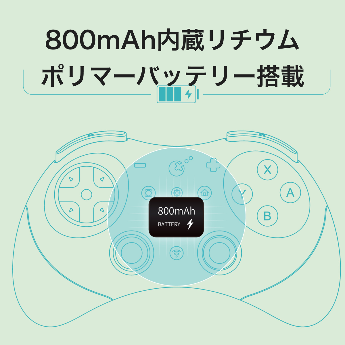 ワイヤレスゲームコントローラー｜PC/Switch/スマホ対応・Bluetooth接続＆有線対応・ホール効果スティック搭載・ドリフト防止・9種振動・HD振動/触覚振動/ロータリー振動・連射機能（半自動/全自動）・6軸ジャイロ・高精度・超軽量＆コンパクト・レトロデザイン|undefined