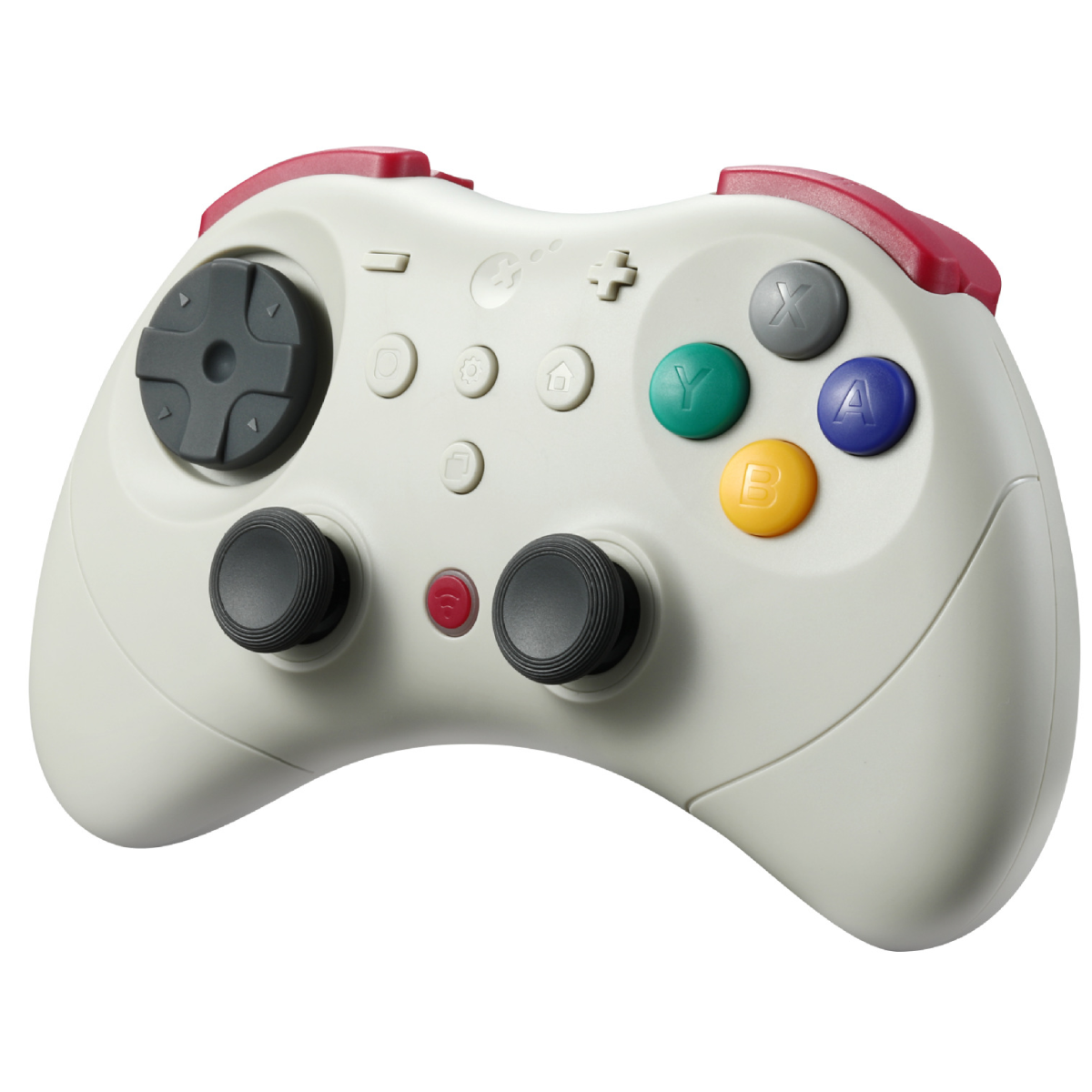 ワイヤレスゲームコントローラー｜PC/Switch/スマホ対応・Bluetooth接続＆有線対応・ホール効果スティック搭載・ドリフト防止・9種振動・HD振動/触覚振動/ロータリー振動・連射機能（半自動/全自動）・6軸ジャイロ・高精度・超軽量＆コンパクト・レトロデザイン|undefined
