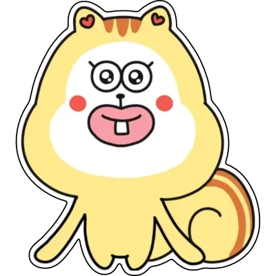 らぶリスの録音ができるクッションキーホルダー